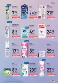 Catalog DM Pagină 18: DmBio sirop de arțar grad A €25,45, DmBio ceai cu rooibos și vanilie €12,55