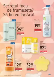 Catalog DM Pagină 3: Solinotes vanille €89,95, Balea med ultra sensitive gel de curățare €15,95