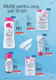 Catalog DM Pagină 5: Balea mască cu uree pentru picioare €11,45, Balea mască tip mănușă pentru mâini cu uree €9,95