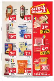 Catalog PROFI săptămâna 35 Pagină 6: Bucegi pastă vegetală tartinabilă €3,49, Spornic Ulei de floarea soarelui €8,49