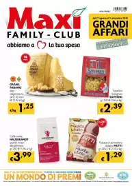 Volantino Maxi Family Pagina 1: Grana Padano €1,25