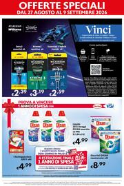 Volantino Maxi Supermercati Pagina 12: Discs 4in1 DIXAN classico/color €8,99, Dixan liquido assortito €4,99