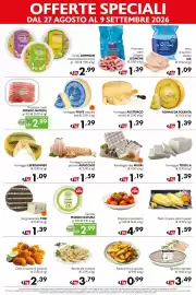 Volantino Maxi Supermercati Pagina 2: Formai da polenta €1,39, Prosciutto crudo Mondo Natura €2,99