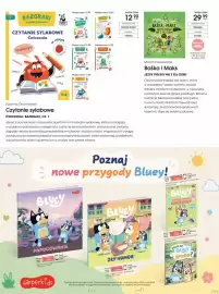Świat Książki gazetka Strona 33: Bluey Papugowanie €14,99, Bluey Zły Humor €14,99