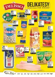 Delisso Delikatesy gazetka Strona 3: Pasztet z drobiem kogucik DROP €2,49, Płatki owsiane górskie ekstra Młyny Stołsław €2,99