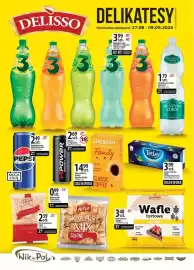 Delisso Delikatesy gazetka Strona 7: Wafle tortowe okrągłe €3,99, Napój gazowany Pepsi slim puszka €2,49