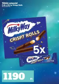 Family Diszkont akciós újság hét 35 Oldal 14: MilkyWay Crispy Rolls €1.190,00