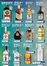 Family Diszkont akciós újság hét 35 Oldal 22: Shanky's whip €8.990,00, Unicum orange bitter €4.690,00