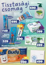 Family Diszkont akciós újság hét 35 Oldal 4: Lara Care wc sensitive €399,00, Budy premium toilet paper €990,00