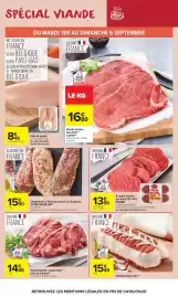 Catalogue Carrefour Market page 20: Viande bovine : basse côte €14,49