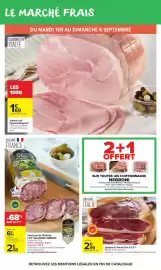 Catalogue Carrefour Market page 22: Paganini Negroni Jambon cuit €1,69