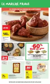 Catalogue Carrefour Market page 23: Salad' Bistrot €2,87, Mini jambonneau cuit €14,90