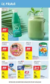 Catalogue Carrefour Market page 27: FLEURY MICHON Le Moelleux €1,21, SODEBO La Pizz €0,92