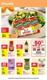 Catalogue Carrefour Market page 30: JORDANS Céréales Country Crisp €1,46, PANZANI Pesto €1,89