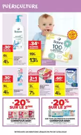 Catalogue Carrefour Market page 39: Blédichef BLÉDINA €7,78, Gallia Lait en Poudre Calisma Croissance 3 €4,48