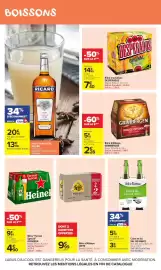 Catalogue Carrefour Market page 42: DESPerados Bière aromatisée €7,40, GRIMBERGEN Bière d'Abbaye €2,28