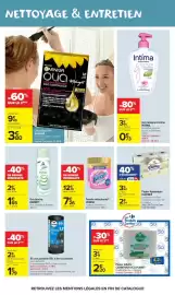 Catalogue Carrefour Market page 44: Kleenex Papier hygiénique €2,34, Essential sacs poubelle €1,79