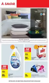 Catalogue Carrefour Market page 45: Mi-chaussettes femme €1,99, Dash Lessive liquide €8,16