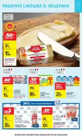 Catalogue Carrefour Market page 5: CANDIA Lait U.H.T €8,08, Bridelice Crème Légère €2,59