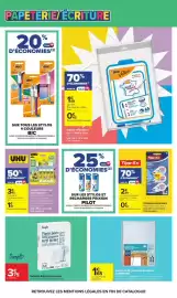 Catalogue Carrefour Market page 50: Simpla Papier Impression €3,75, CARREFOUR Pochettes perforées €1,65