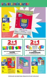 Catalogue Carrefour Market page 51: Protège-documents €1,90, Oxford Cahiers €7,12