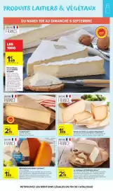 Catalogue Carrefour Market page 8: Le Belfroi Mimolette Française €1,69, Comté A.O.P. €2,19