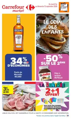 Carrefour Market (valable jusqu'au 13-09)