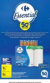Catalogue Carrefour Market page 12: Essential Essuie-tout Ultra Absorption €5,53