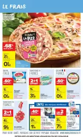 Catalogue Carrefour Market page 6: Galbani Mozzarella €1,67, Mini BABYBEL €9,18