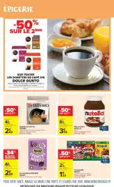 Catalogue Carrefour Market page 9: TASSIMO Dosettes de café l'Or €2,42, Nutella Pâte à tartiner €3,24