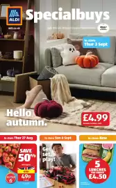 Aldi leaflet | Special Buys Page 1