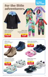 Aldi leaflet | Special Buys Page 15: Children's Boots €9,99, Children's Warm Lined Clogs €3,99