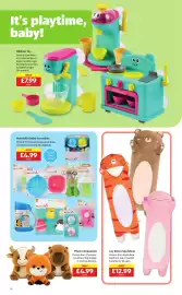 Aldi leaflet | Special Buys Page 16: Plush Companion €4,99, Munchkin baby essentials €4,99