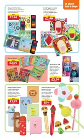 Aldi leaflet | Special Buys Page 17: Fingerprint Fun Book €2,49, Mini Princess Doll €3,99