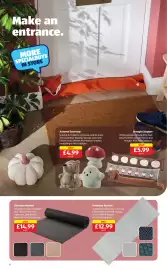 Aldi leaflet | Special Buys Page 8: Entrance Runner €14,99, Draught Stopper €5,99