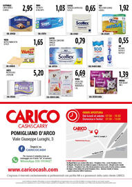 Volantino Carico Cash & Carry Pagina 32: Foxy mega carta igienica €1,92, Scottex tovaglioli €0,65