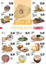 Volantino Carico Cash & Carry Pagina 12: Caciotta dolce Cerullo €9,59, Formaggio pistacchio verde di bronte DOP Busti €19,90