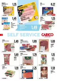 Volantino Carico Cash & Carry Pagina 16: Negroni prosciutto crudo €2,25, Senfter prosciutto cotto praga €1,79