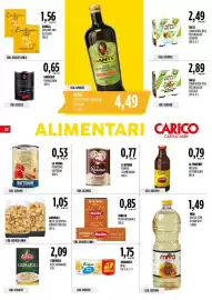 Volantino Carico Cash & Carry Pagina 22: Dante olio extra vergine di oliva €4,49, Barilla pasta integrale €0,85