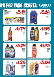 Volantino Carico Cash & Carry Pagina 3: Bio Presto detersivo lavatrice €3,29, Palmolive shampoo 2 in 1 €0,73