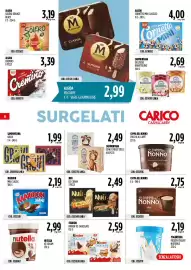 Volantino Carico Cash & Carry Pagina 6: Algida Magnum €2,99, Kinder Chocolate Ice Cream €2,59