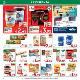 Volantino Eurospar Pagina 12: Kinder Colazione Più €2,49, Biscotto Gran Cereale €1,59
