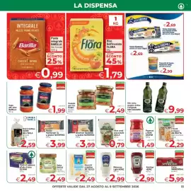Volantino Eurospar Pagina 13: Gnocchi s/glutine DE CECCO €2,49, Insalata per riso Ponti Classica €2,49