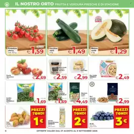 Volantino Eurospar Pagina 6: Insalata Rucola BONDUELLE €1,69, Mango disidratato €2,99
