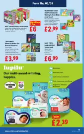 Lidl leaflet week 36 Page 17: Lake Press Wind-Up Music Box Book Assortment €3,99, Kids' Pocket Library Assortment €6,00