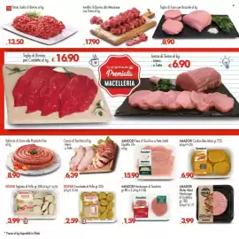 Volantino Despar Pagina 10: Coscia di Tacchino al kg €6,39, Salsiccia di Suino alla Pizzaiola Fine €8,90