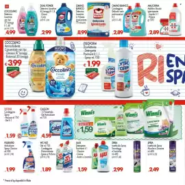 Volantino Despar Pagina 20: Candeggina Spray €1,59, Calgon Gel Anticalcare €4,59