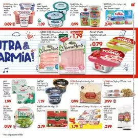 Volantino Despar Pagina 9: DESPAR Piadine Tradizionali gr 360 €0,99, DESPAR Pancetta a Cubetti gr 140 €1,79