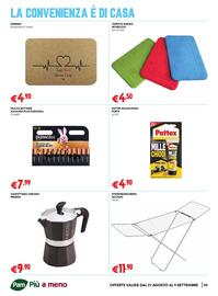 Volantino Pam Pagina 26: Tappeto bagno intreccio €4,50, Caffettiera Aroma Pedrini €9,90