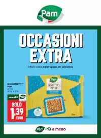 Volantino Pam Pagina 1: Biscotti Petit Pam €1,39